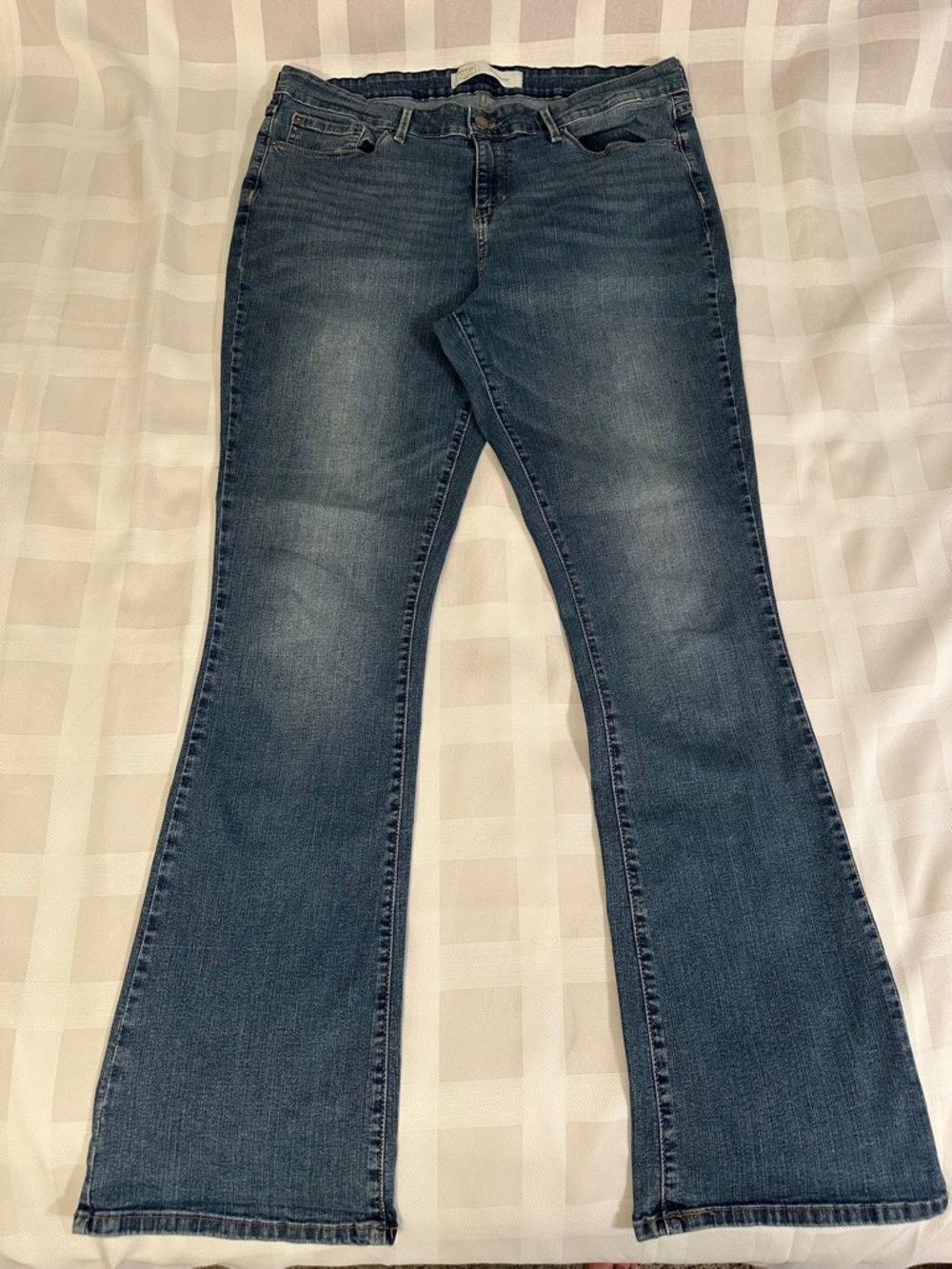 👖💙Signature by Levi Strauss Mid Rise Boot Cut Jeans W34L34 💎PRISTINE CONDITION💎